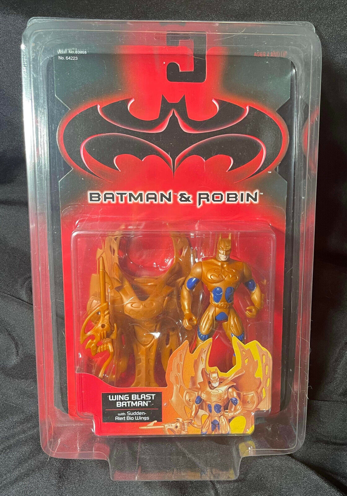 Batman & Robin - Wing Blast Batman - Kenner Action Figure Prototype 19