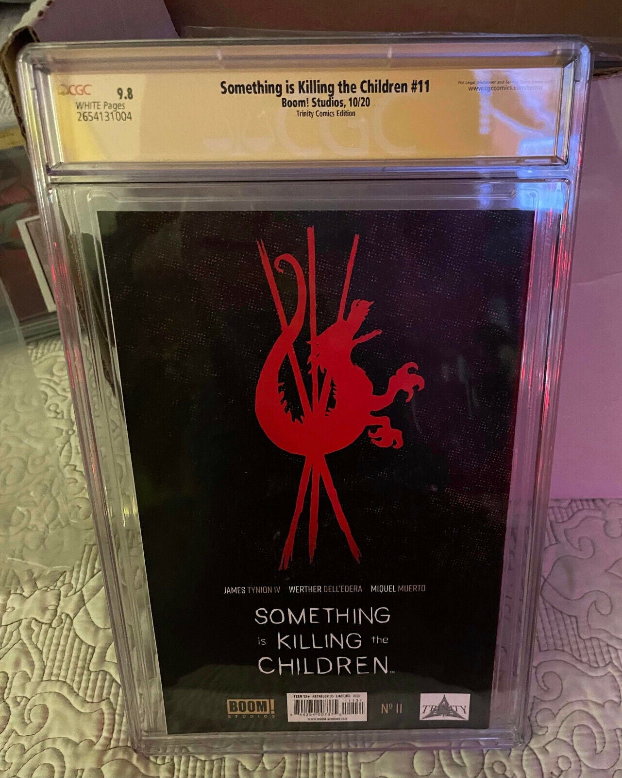 Something is Killing the Children #11 Zoe Lacchei CGC 9.8 SIGNED / NM+ VIRGIN