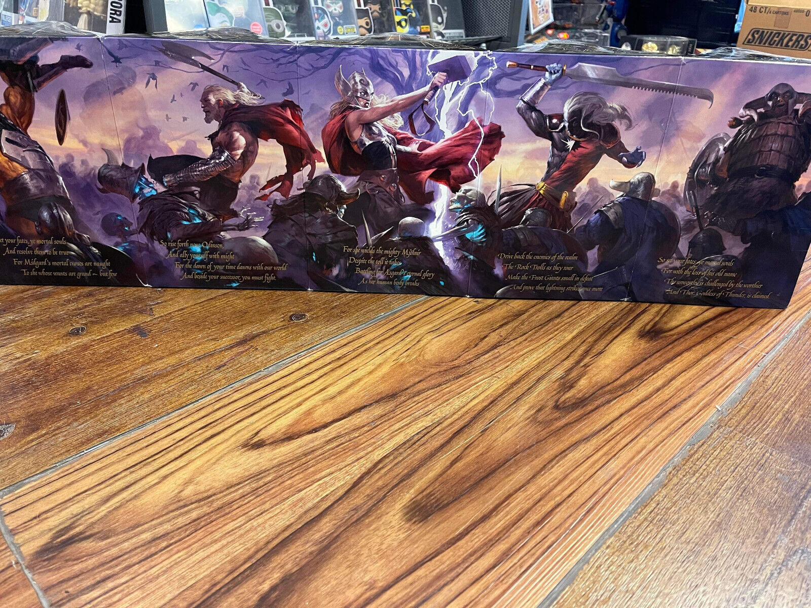 Bandai Marvel Legends SDCC The Mighty Thor Set - NEW!