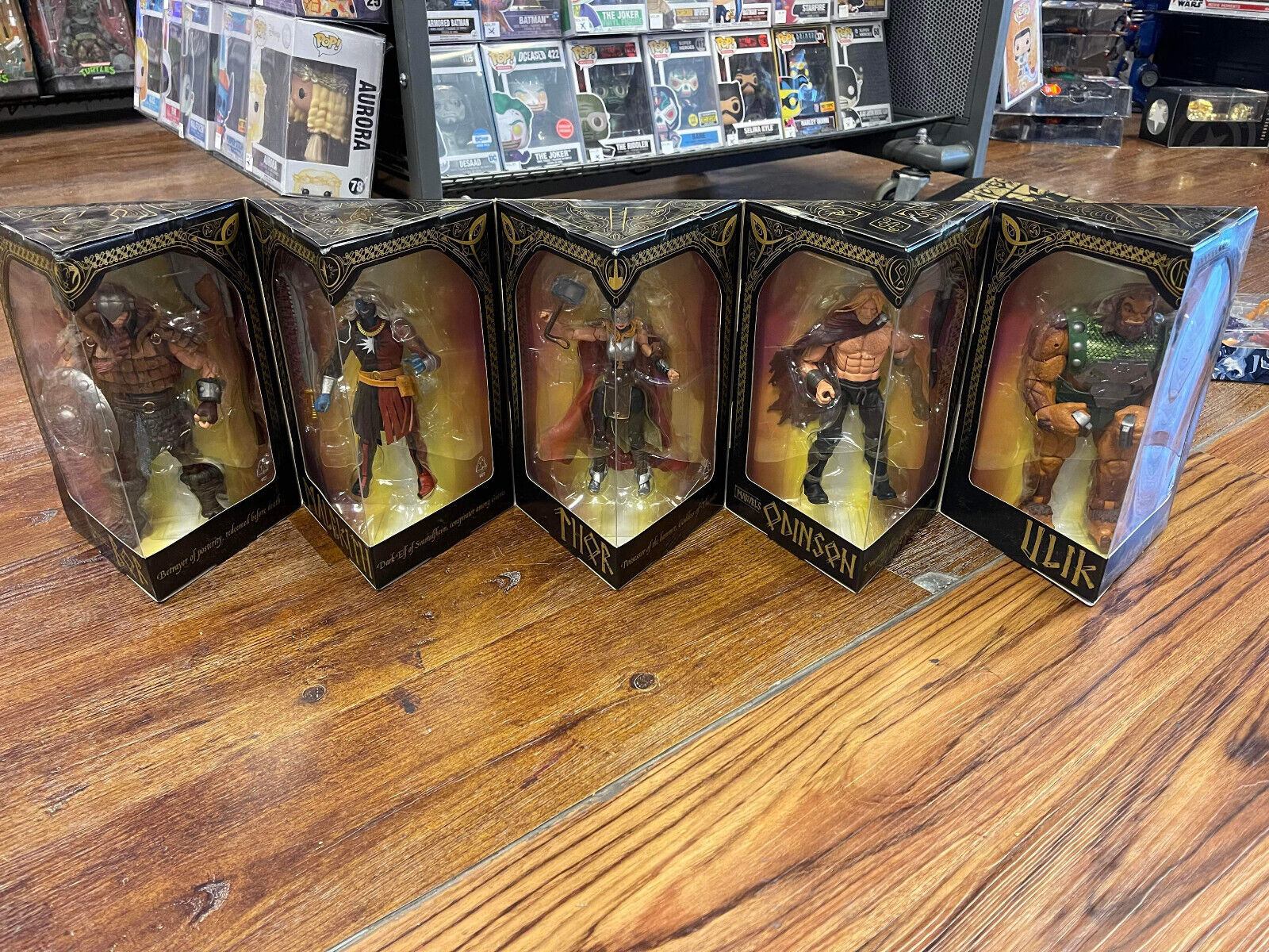 Bandai Marvel Legends SDCC The Mighty Thor Set - NEW!