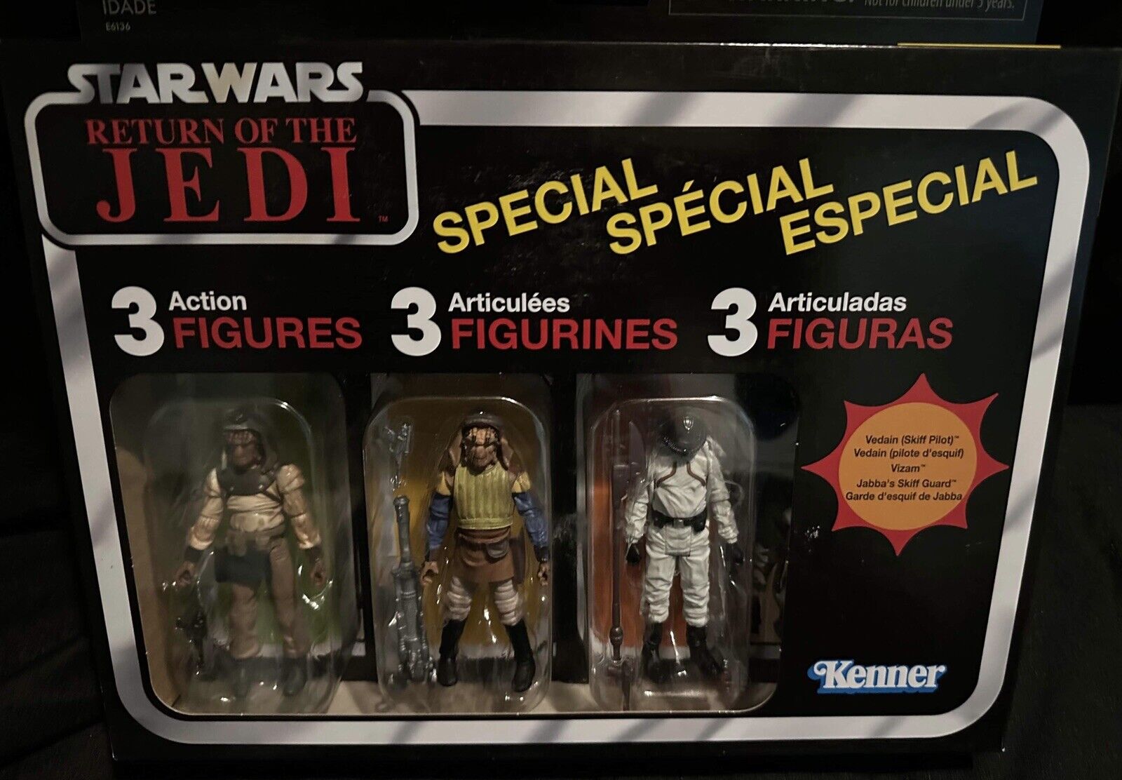 Star Wars The Vintage Collection Jedi Survivor 3-Pack 3.75" Action Figure