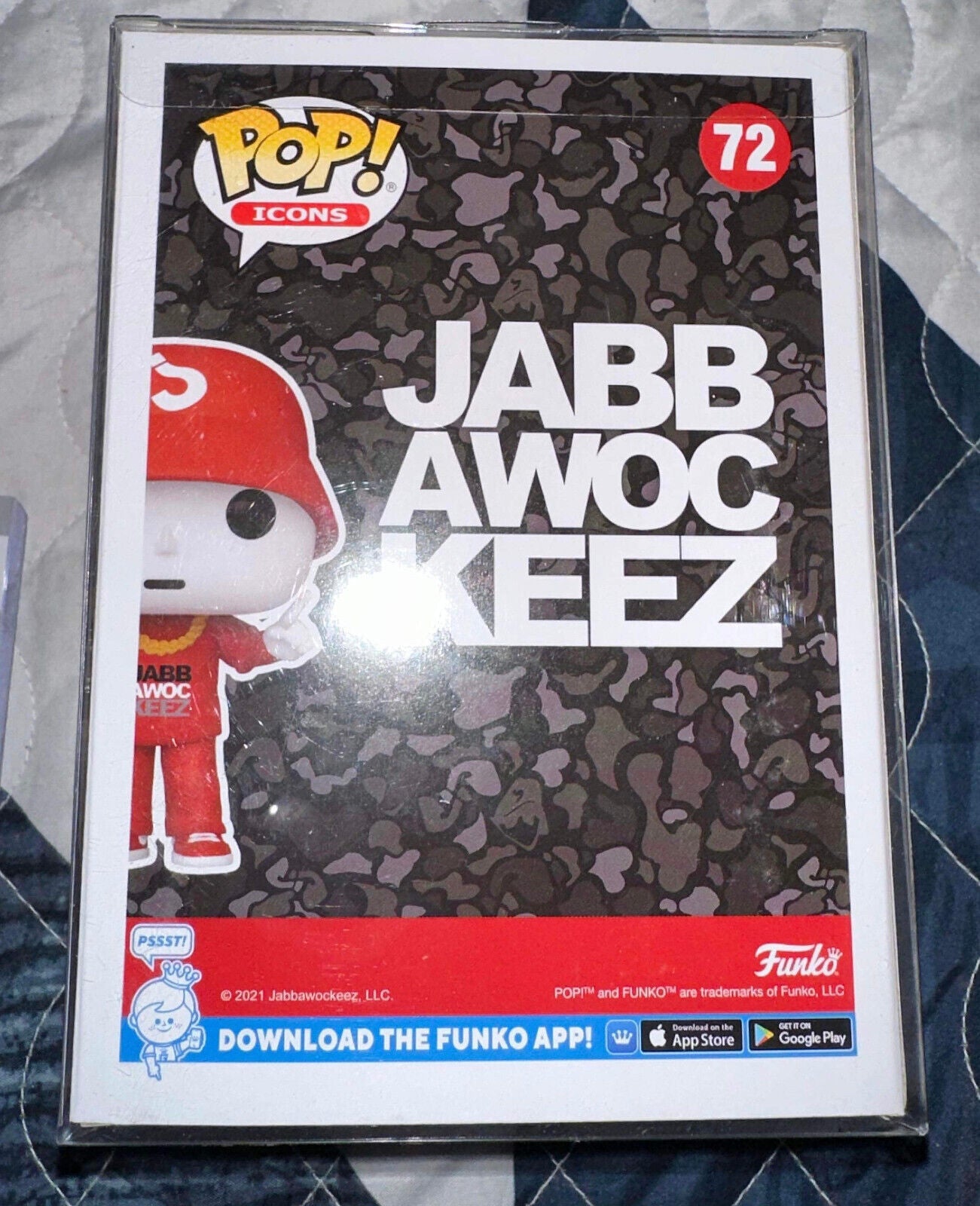 Jabbawockeez signed 2022 Funko Pop vinyl figure #72 w/ 4 autographs