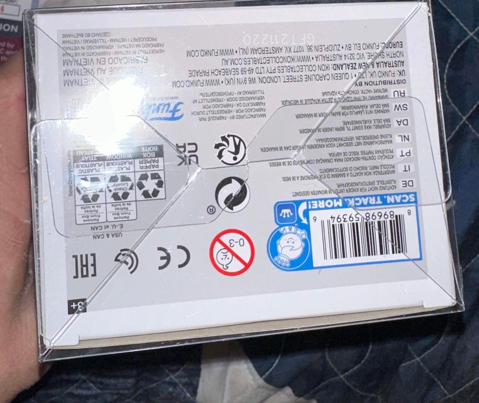 Jabbawockeez signed 2022 Funko Pop vinyl figure #72 w/ 4 autographs