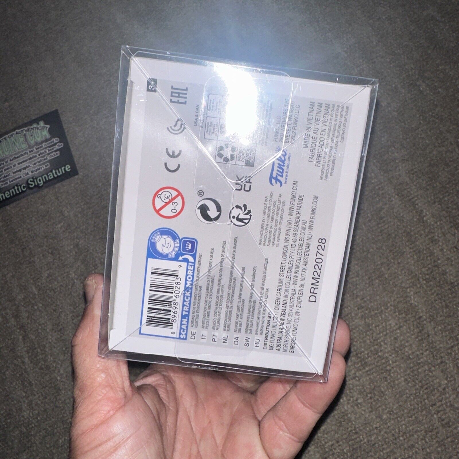 Funko Pop Kakashi Hatake 1199 AAA Chase signed by Dave Wittenberg W COA + Quote!