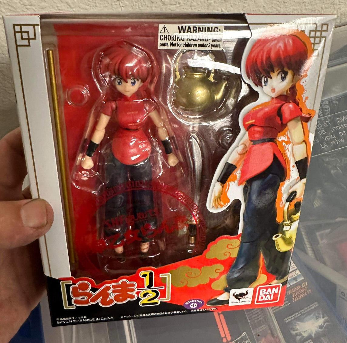Ranma Saotome Female Figuarts 1/2 Bandai - Rare