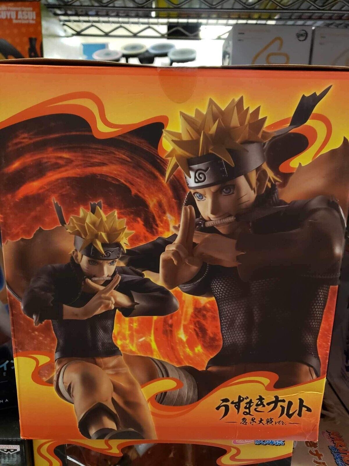 Megahouse G.E.M NARUTO Shippuden Naruto Uzumaki Figure Ninja War ver.