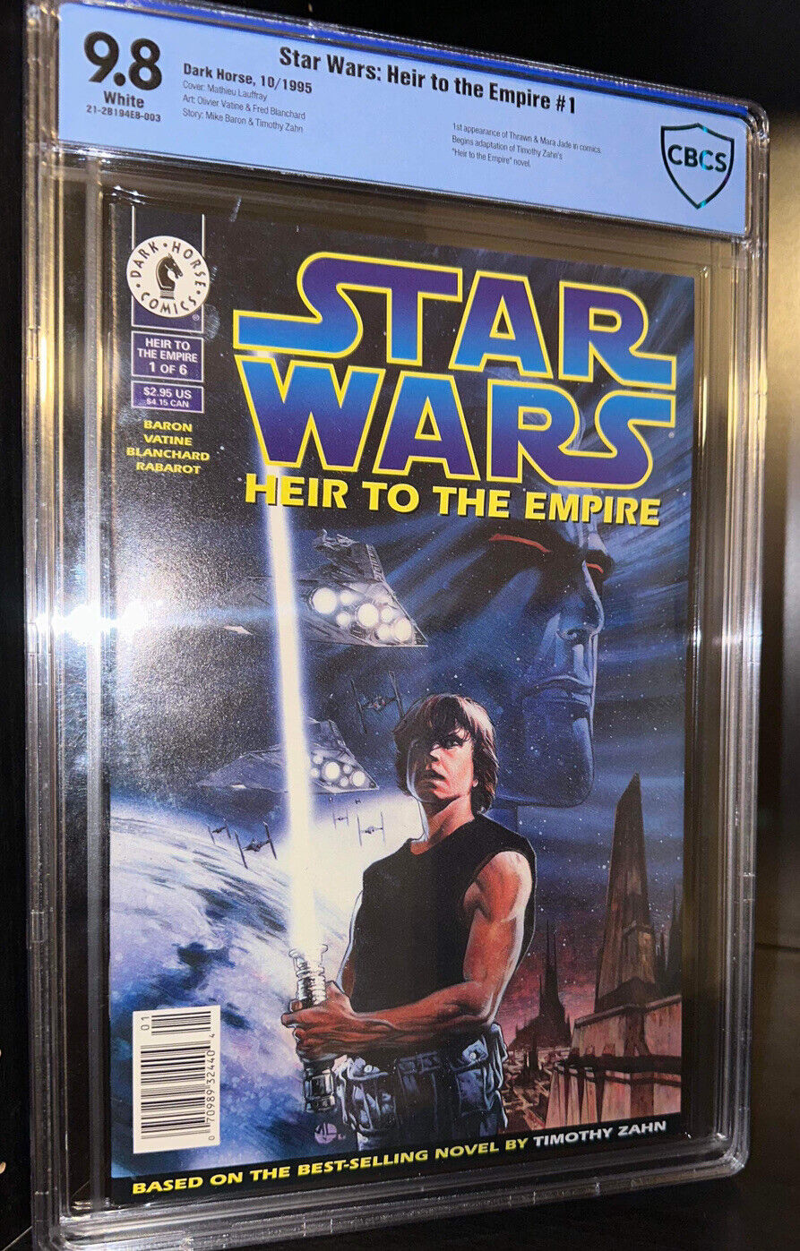 Star Wars Heir to the Empire #1 Dark Horse Comic Book CBCS 9.8