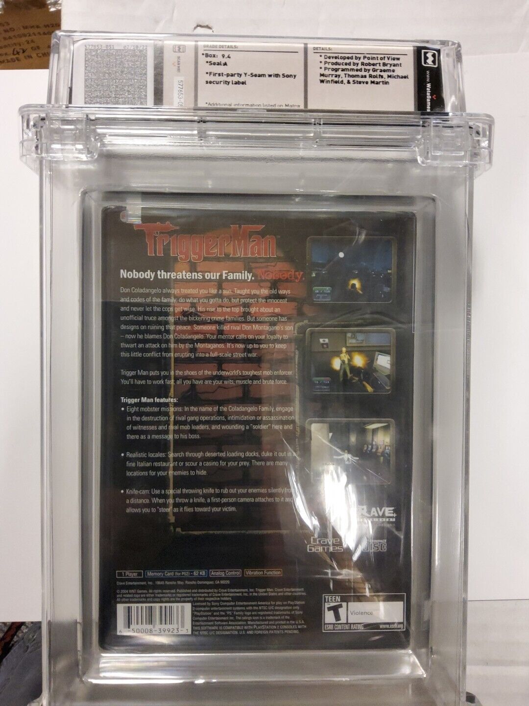 Trigger Man Ps2 WATA Certified 9.4