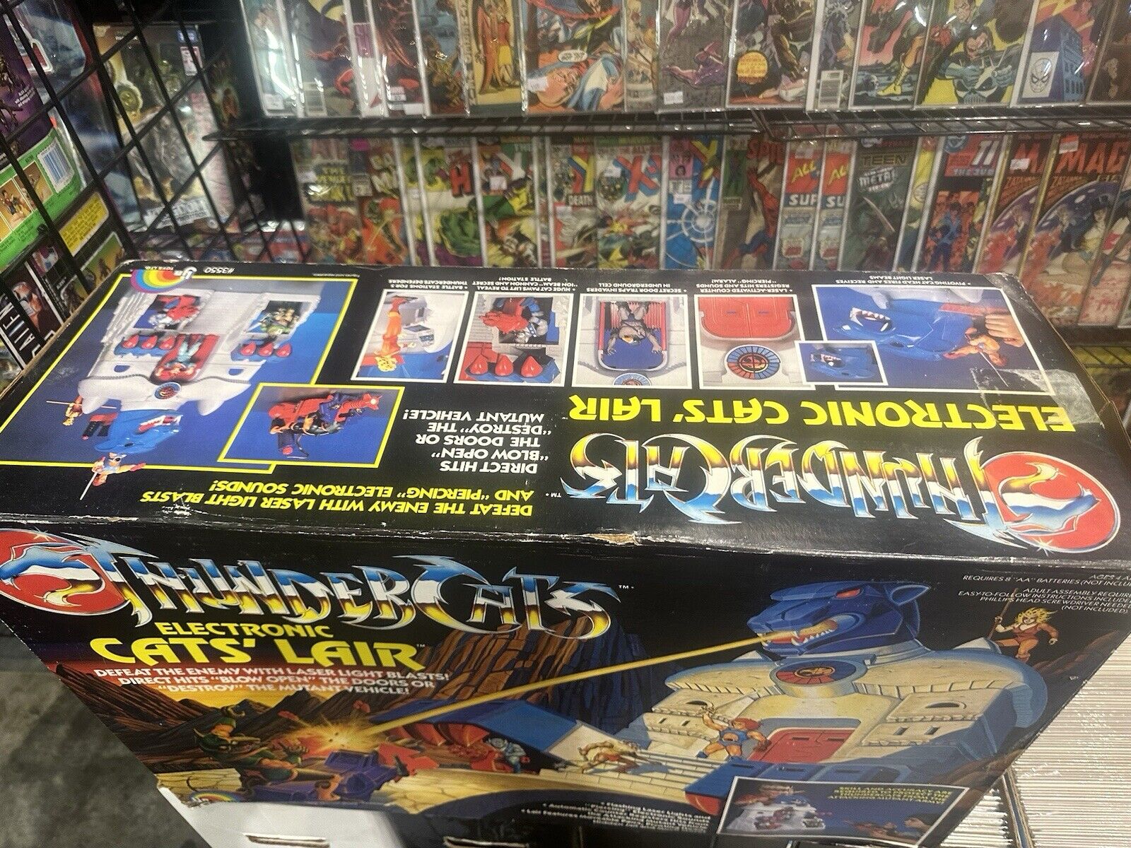 Vintage 1986 LJN Thundercats Nib And Would Grade Q New Contents Rare!!