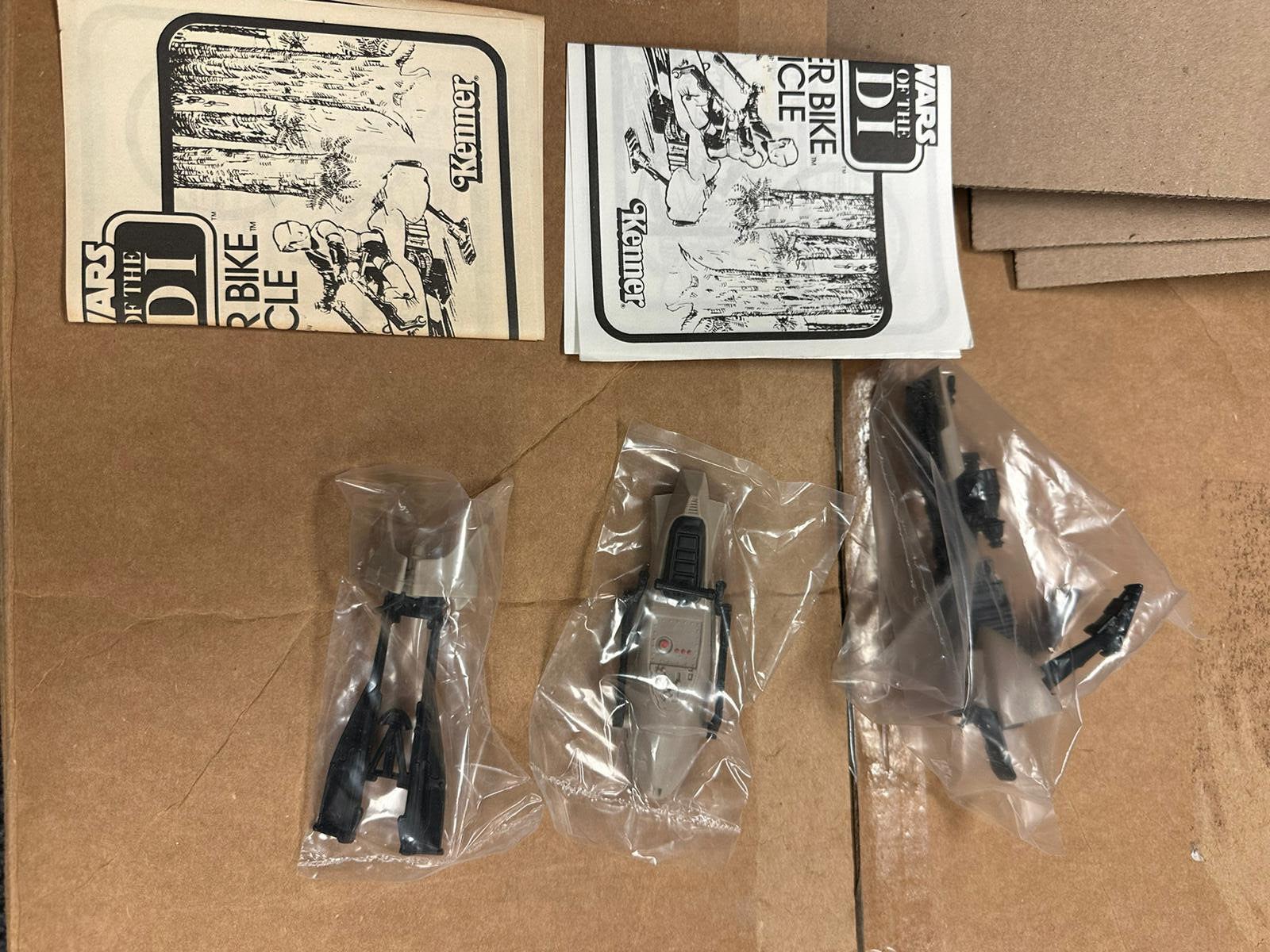 Star Wars Return Of The Jedi Speeder Bike Vintage 1983 Kenner