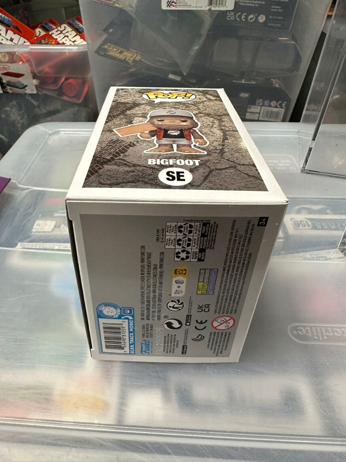 Funko Pop! Earth-Roamer Brown Yetti Bigfoot - Rare PPG 3k