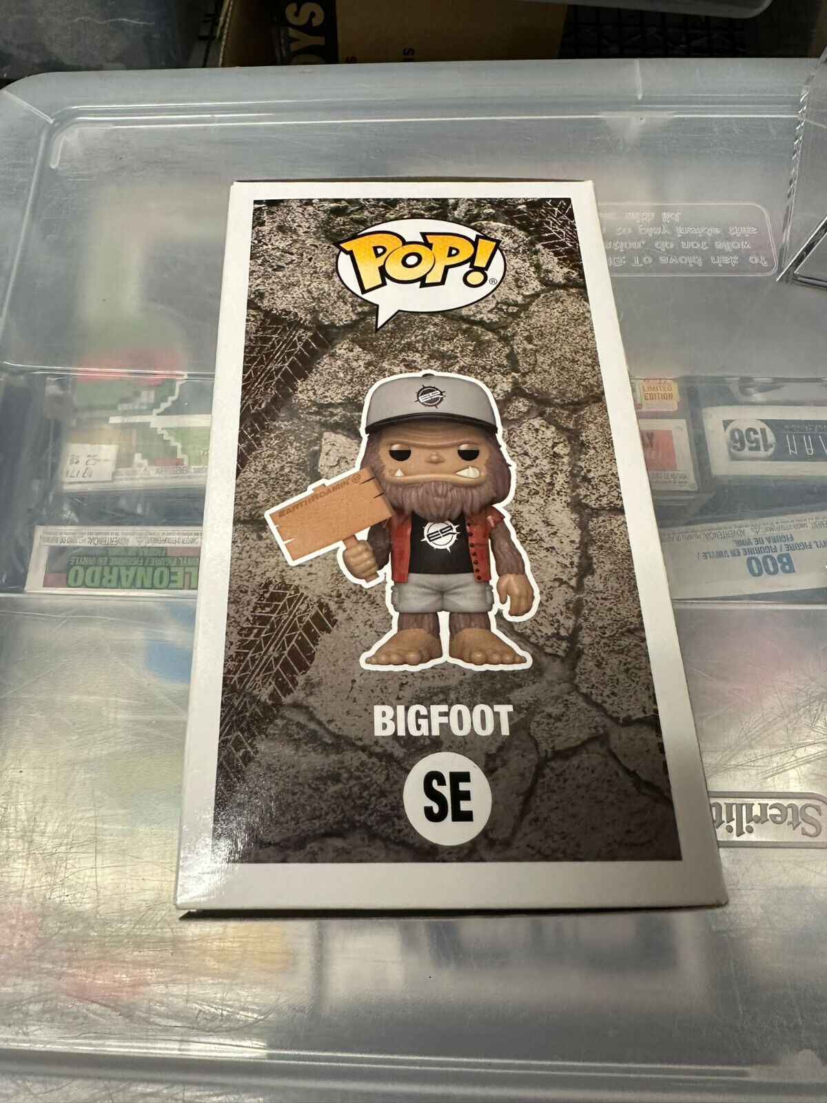 Funko Pop! Earth-Roamer Brown Yetti Bigfoot - Rare PPG 3k