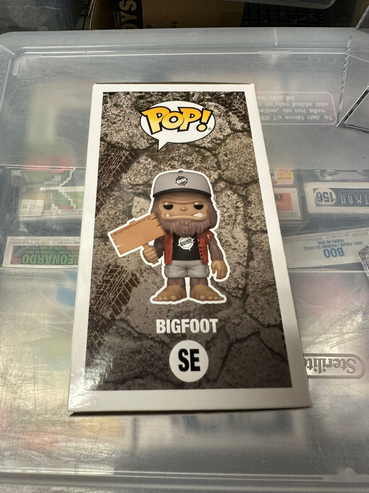 Funko Pop! Earth-Roamer Brown Yetti Bigfoot - Rare PPG 3k