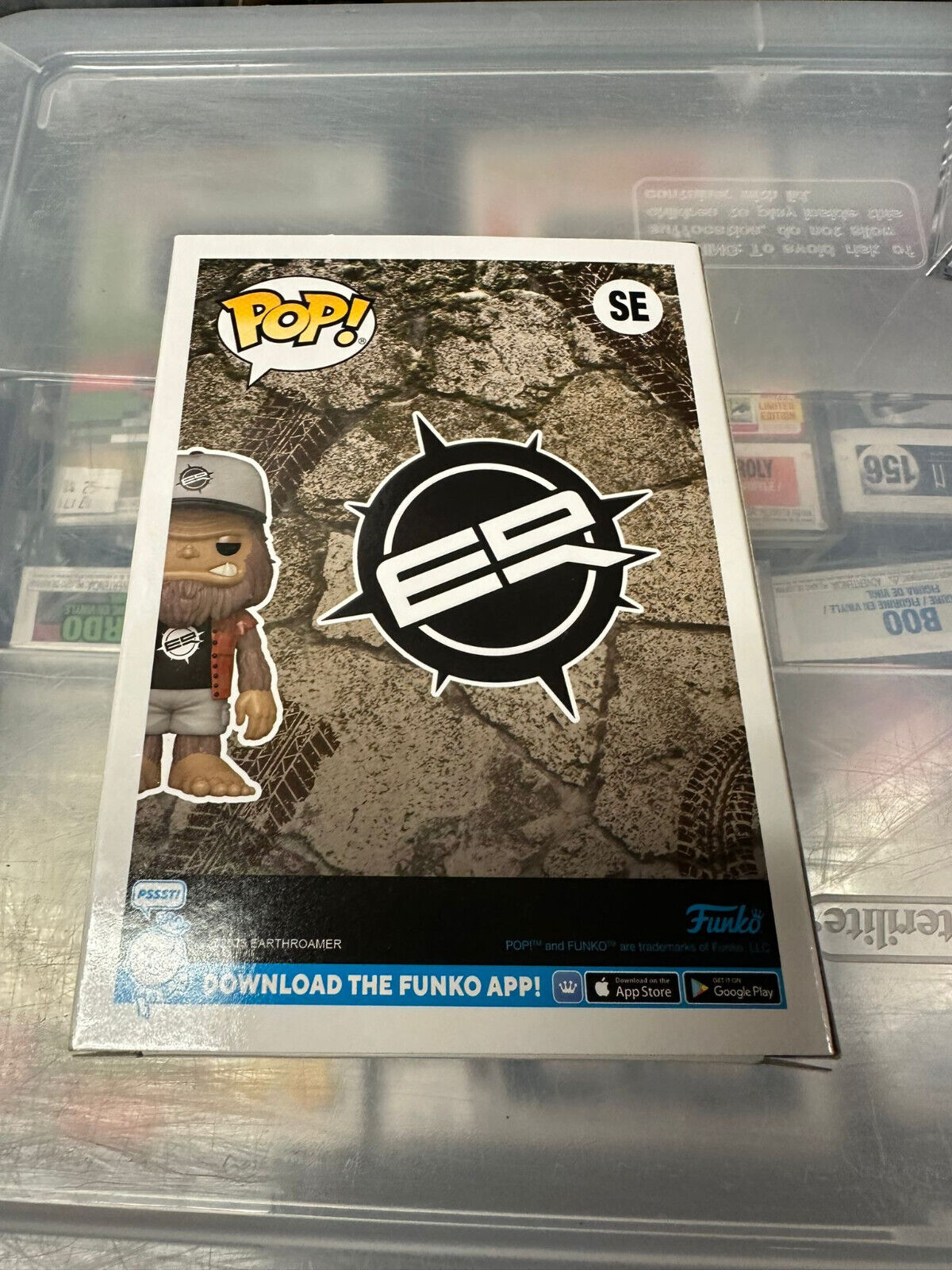 Funko Pop! Earth-Roamer Brown Yetti Bigfoot - Rare PPG 3k