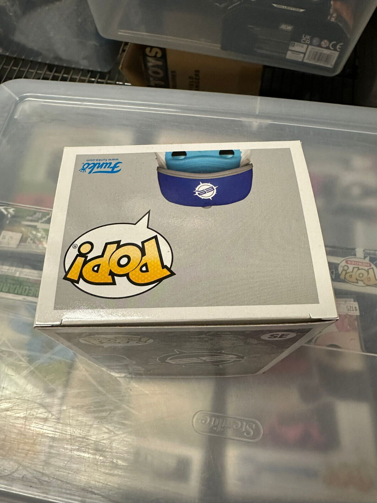 Funko Pop! Earth-Roamer Blue Yetti Bigfoot - Rare PPg 3k