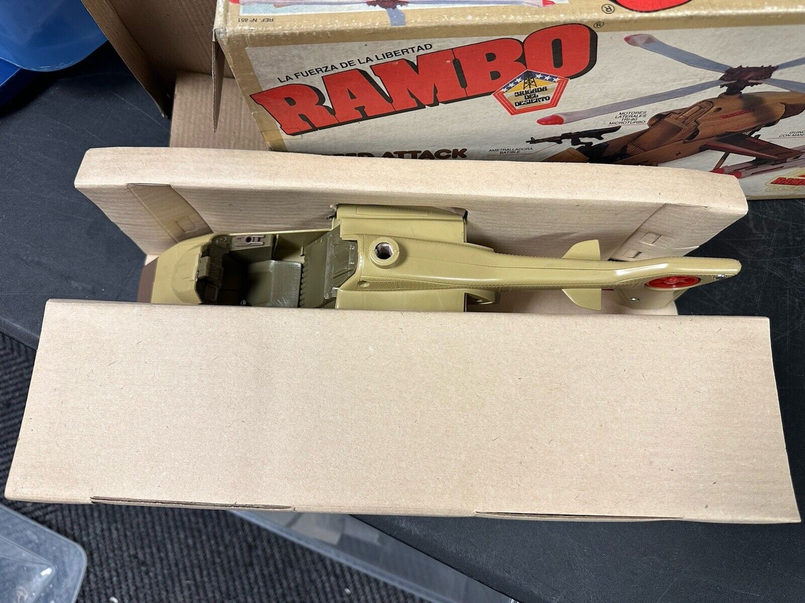 Rambo Jocsa Argentina Spiral Zone Brigada Del Desierto Helicopter New Contents