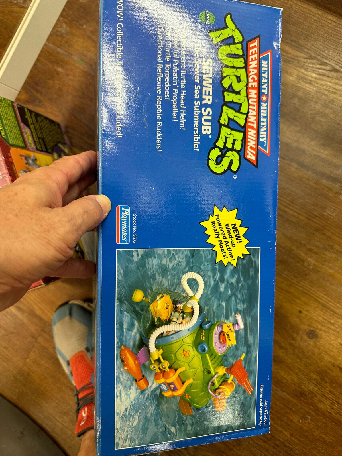 Sewer Sub Teenage Mutant Ninja Turtles TMNT 1991 Playmates Sealed