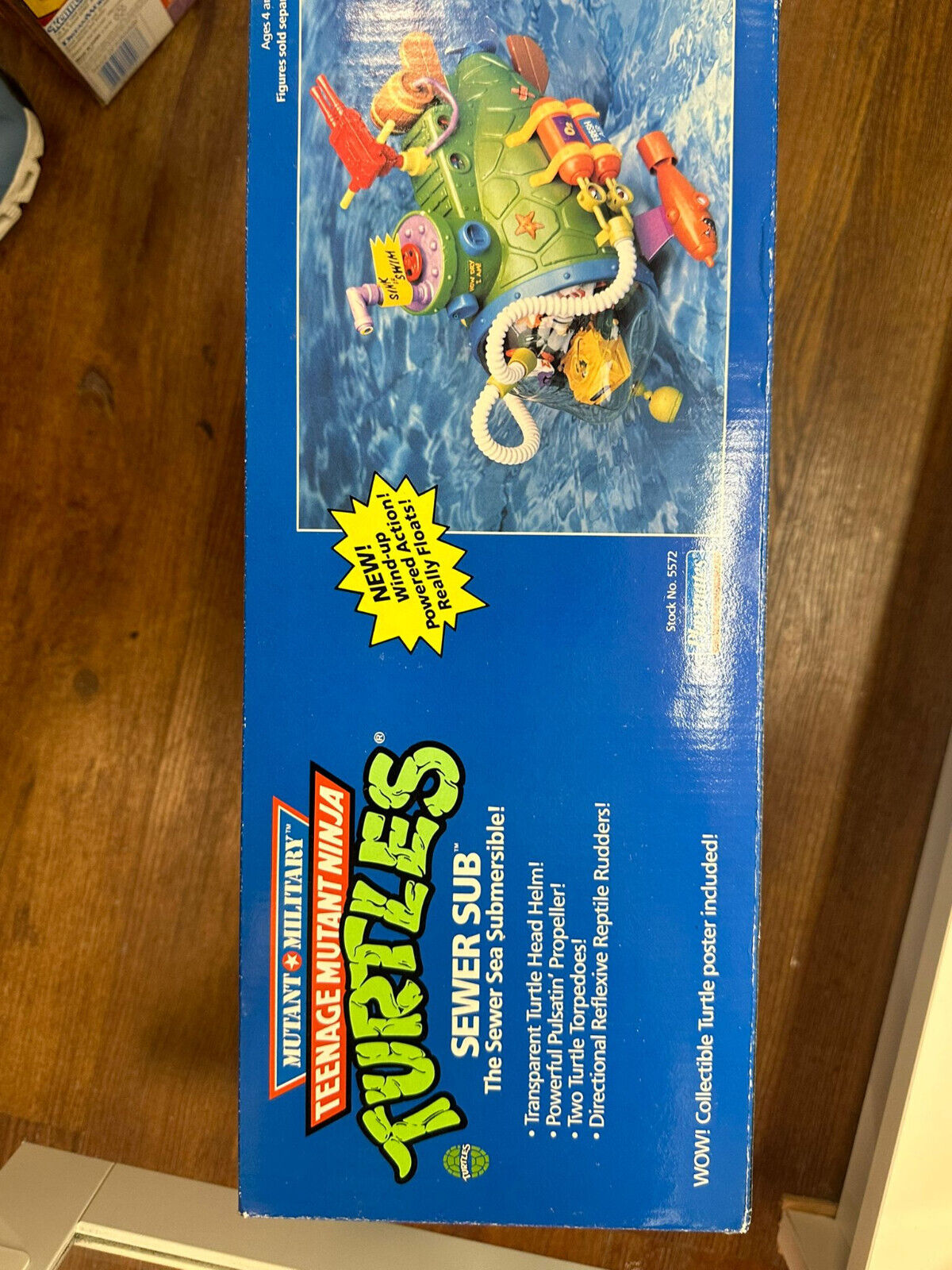 Sewer Sub Teenage Mutant Ninja Turtles TMNT 1991 Playmates Sealed
