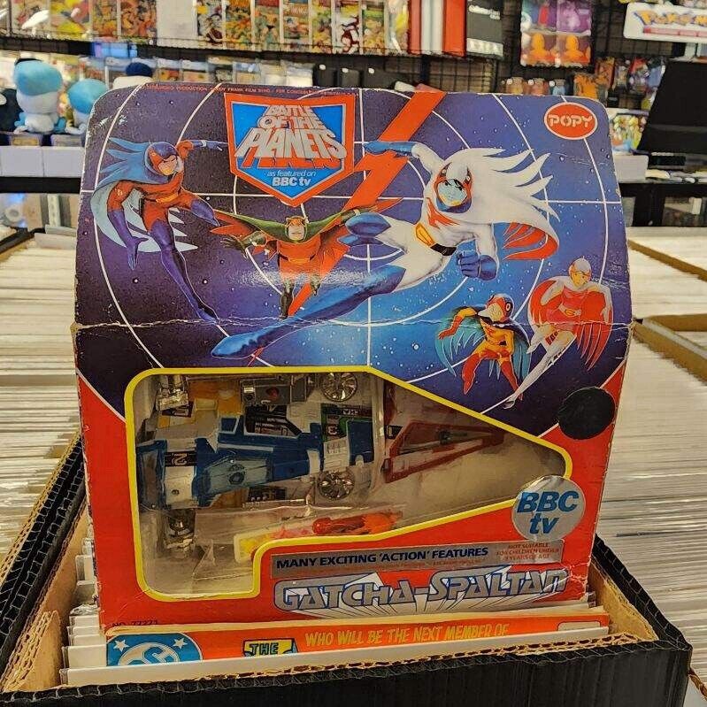 Poppy Gatcha-Spaltan Gatchman Battle of the Planets New Sealed Box