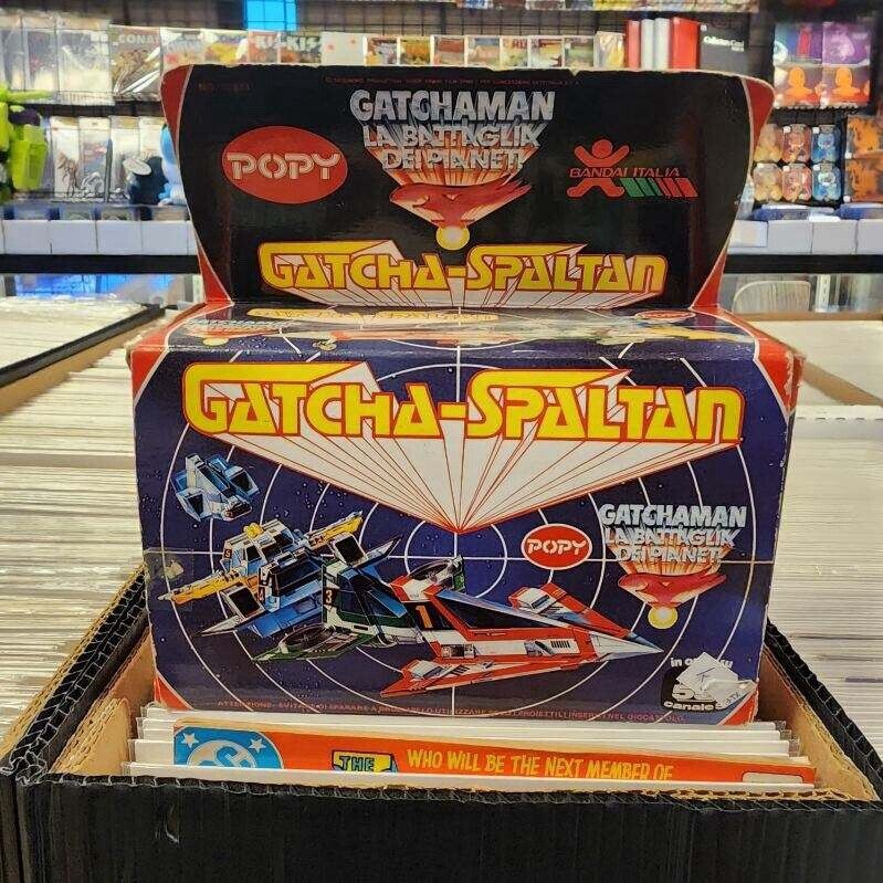 Poppy Gatcha-Spaltan Gatchman Battle of the Planets New Sealed Box