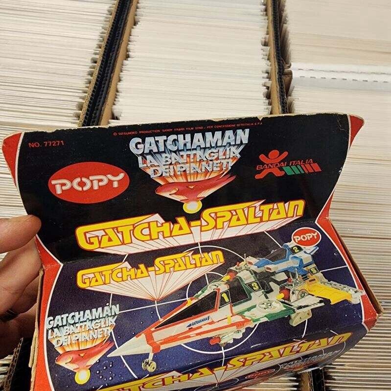 Poppy Gatcha-Spaltan Gatchman Battle of the Planets New Sealed Box