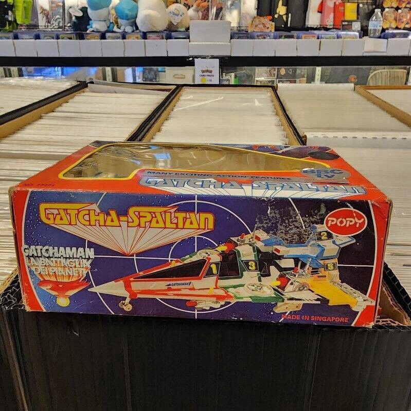 Poppy Gatcha-Spaltan Gatchman Battle of the Planets New Sealed Box