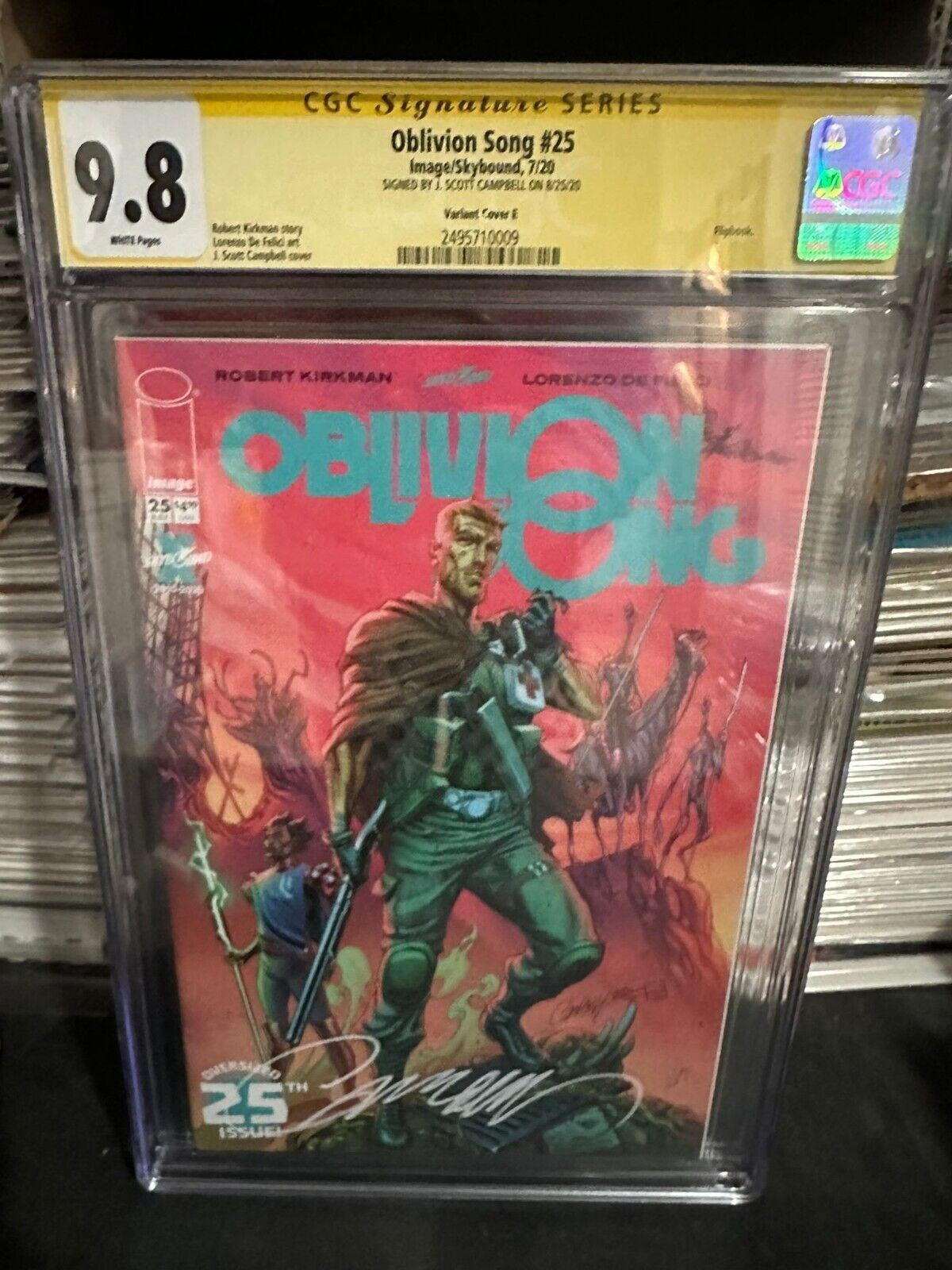 Oblivion Song #25 J. Scott Campbell Variant CGC 9.8 SS
