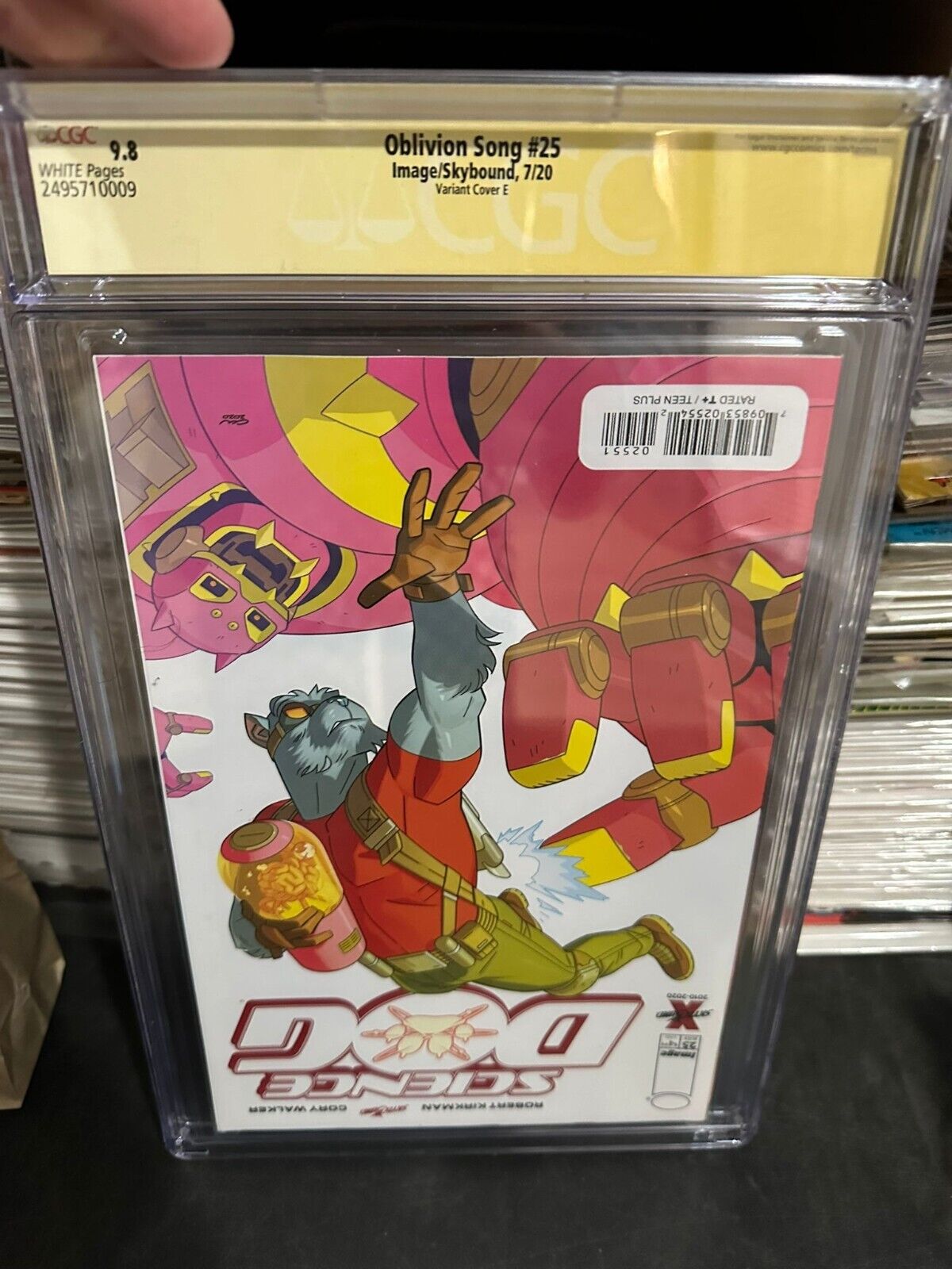 Oblivion Song #25 J. Scott Campbell Variant CGC 9.8 SS