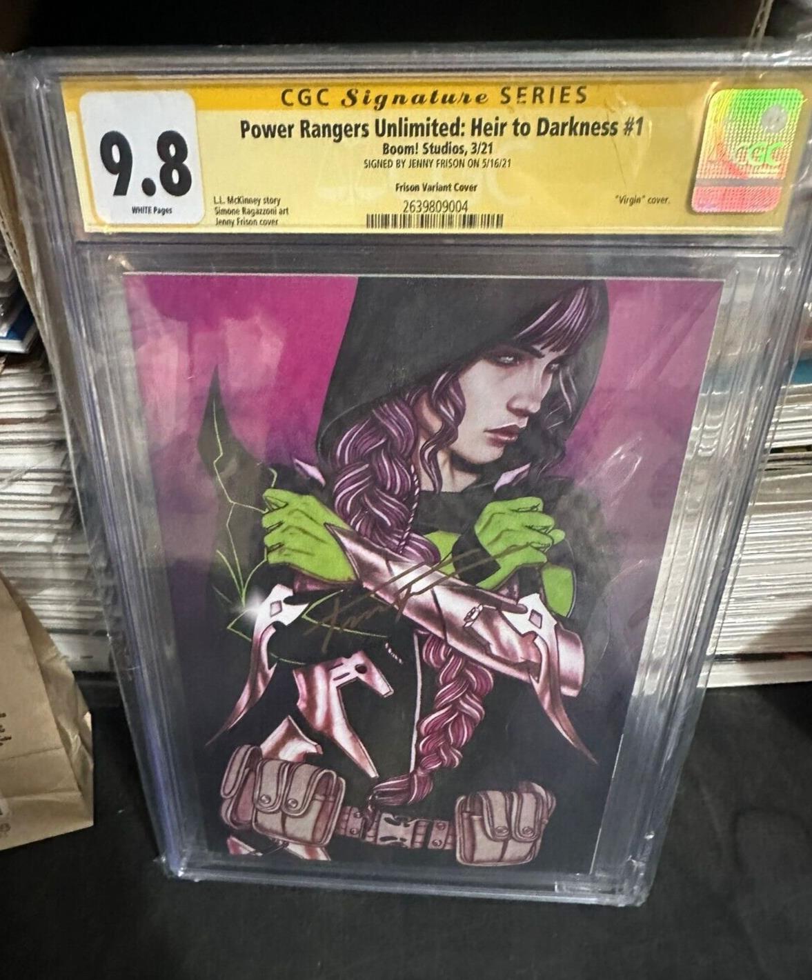 Power Rangers Unlimited: Heir To Darkness #1 1:50 Variant CGC 9.8 SS