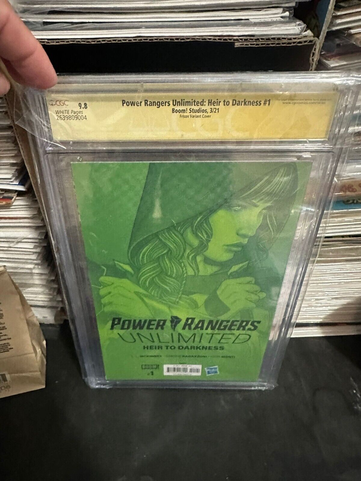 Power Rangers Unlimited: Heir To Darkness #1 1:50 Variant CGC 9.8 SS