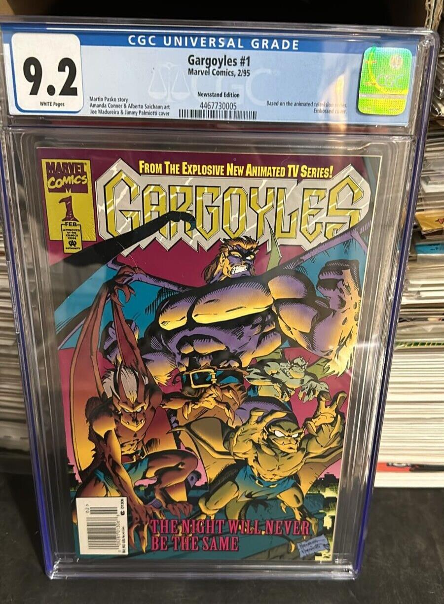 Gargoyles #1 CGC 9.4 1995 Animated TV Amanda Conner RARE Newsstand Disney