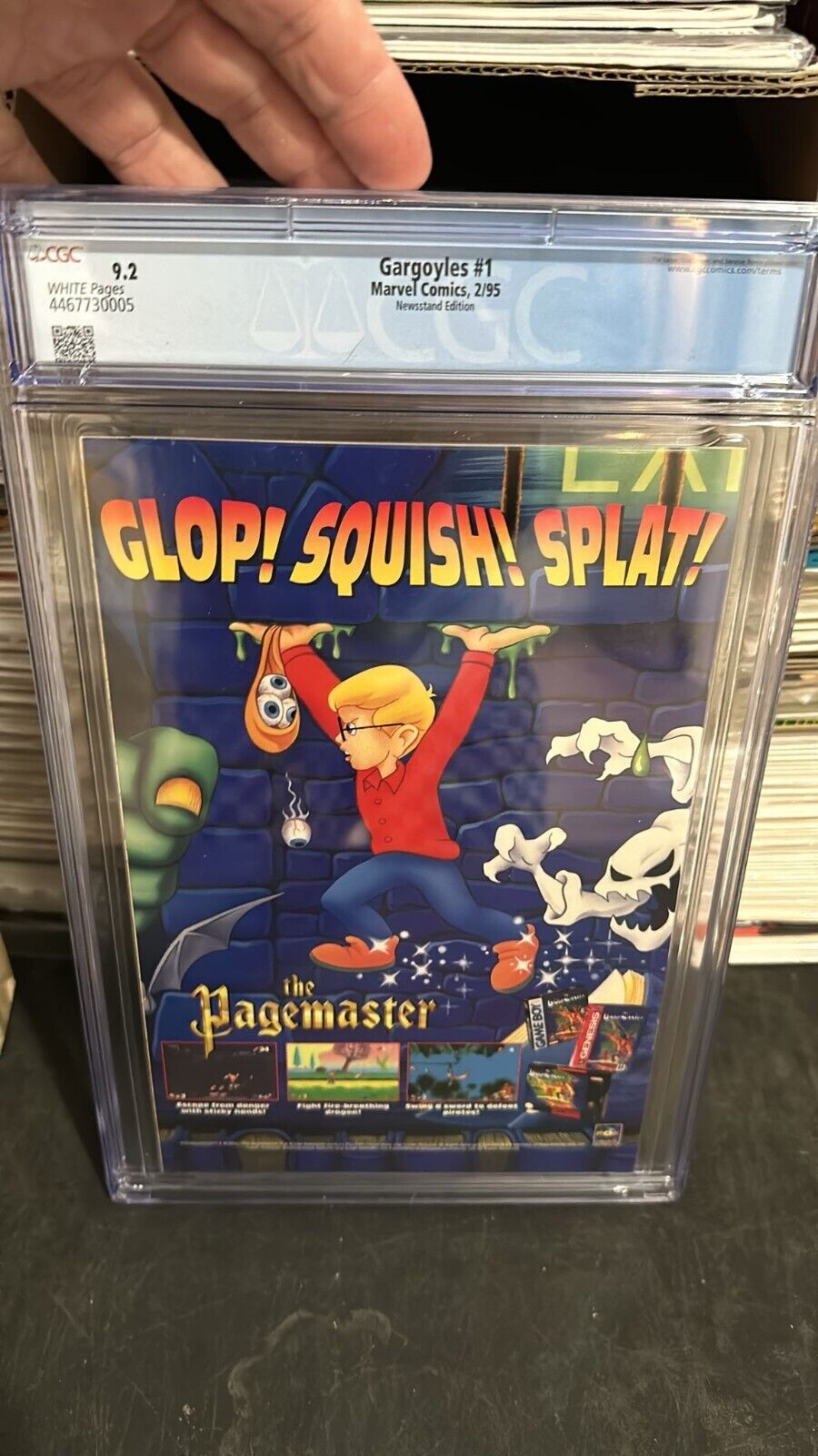 Gargoyles #1 CGC 9.4 1995 Animated TV Amanda Conner RARE Newsstand Disney