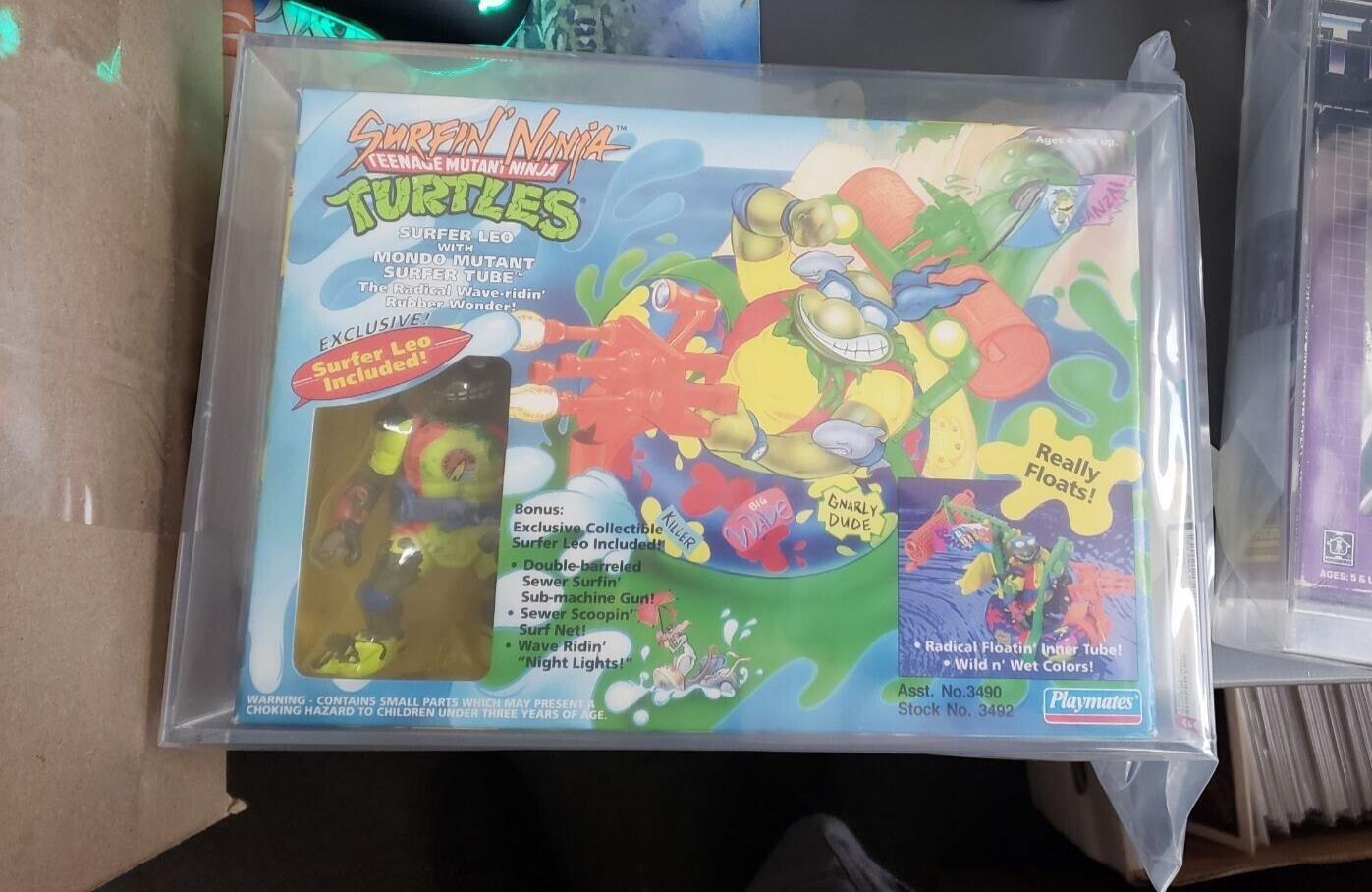 TMNT 1994 SURFIN NINJA Teenage Mutant Turtles Turtles Scuba Divin’RAPH AFA 85