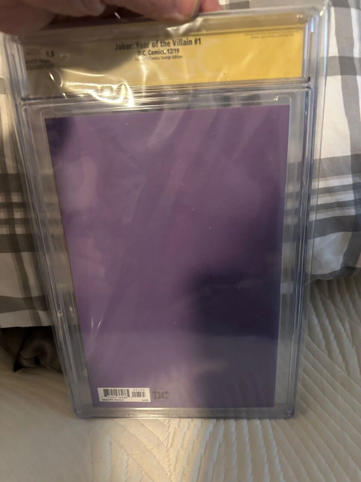 Joker Year of the Villain #1 DC Comics CGC 9.8 SS LEE / Sketch & Signed - Harley