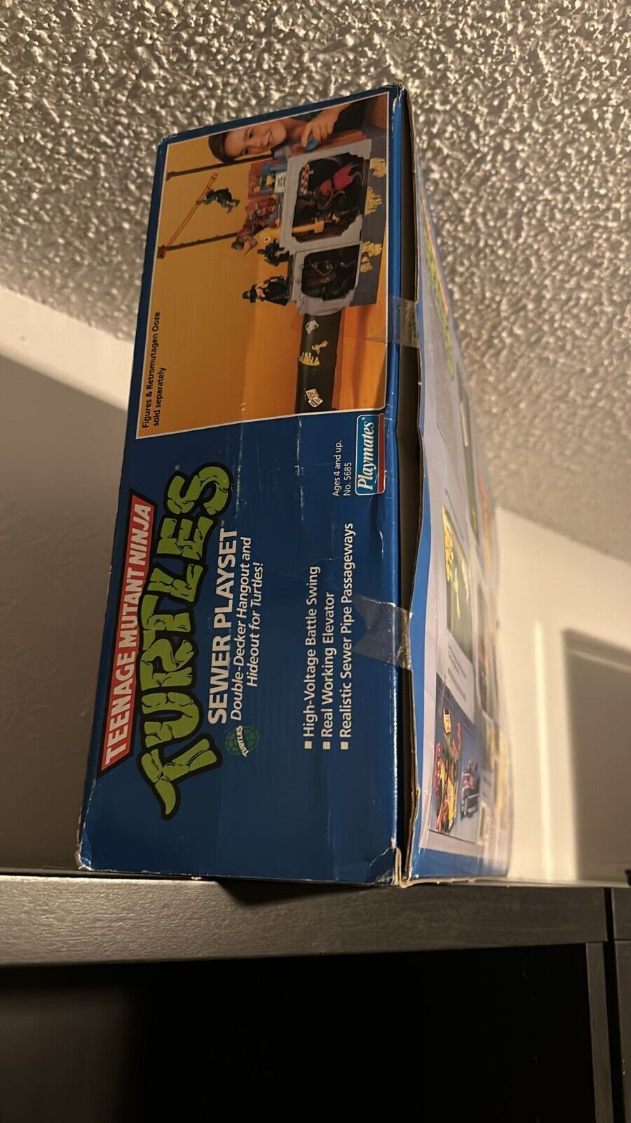 TMNT Teenage Mutant Ninja Turtles Sewer Lair Playset 1989 - Sealed