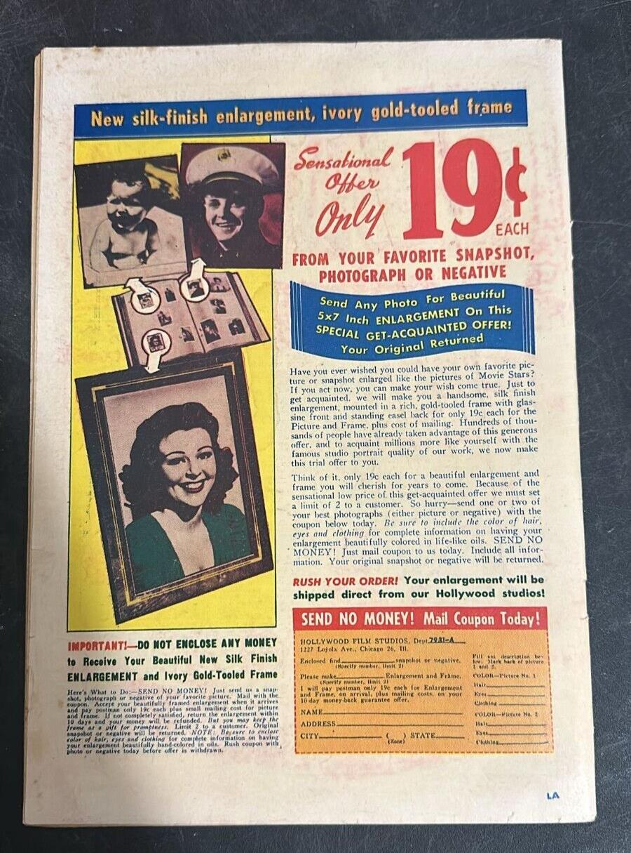 Laugh Comics #40 (Classic Archie Cover, 1950) Beautiful Copy! Headlights Cvr