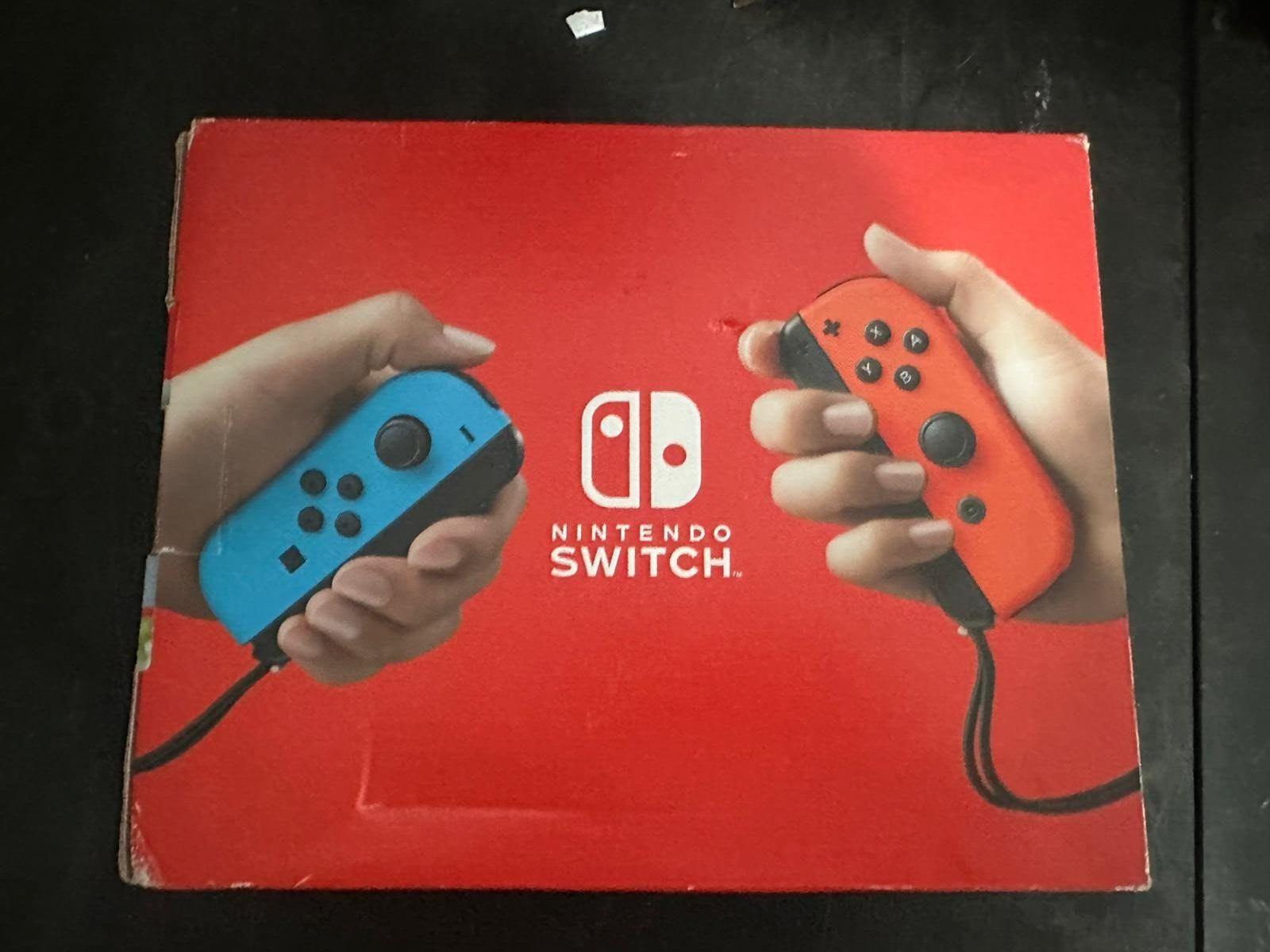 Nintendo Switch Console with Neon Blue and Neon Red Joy Cons 32GB V2