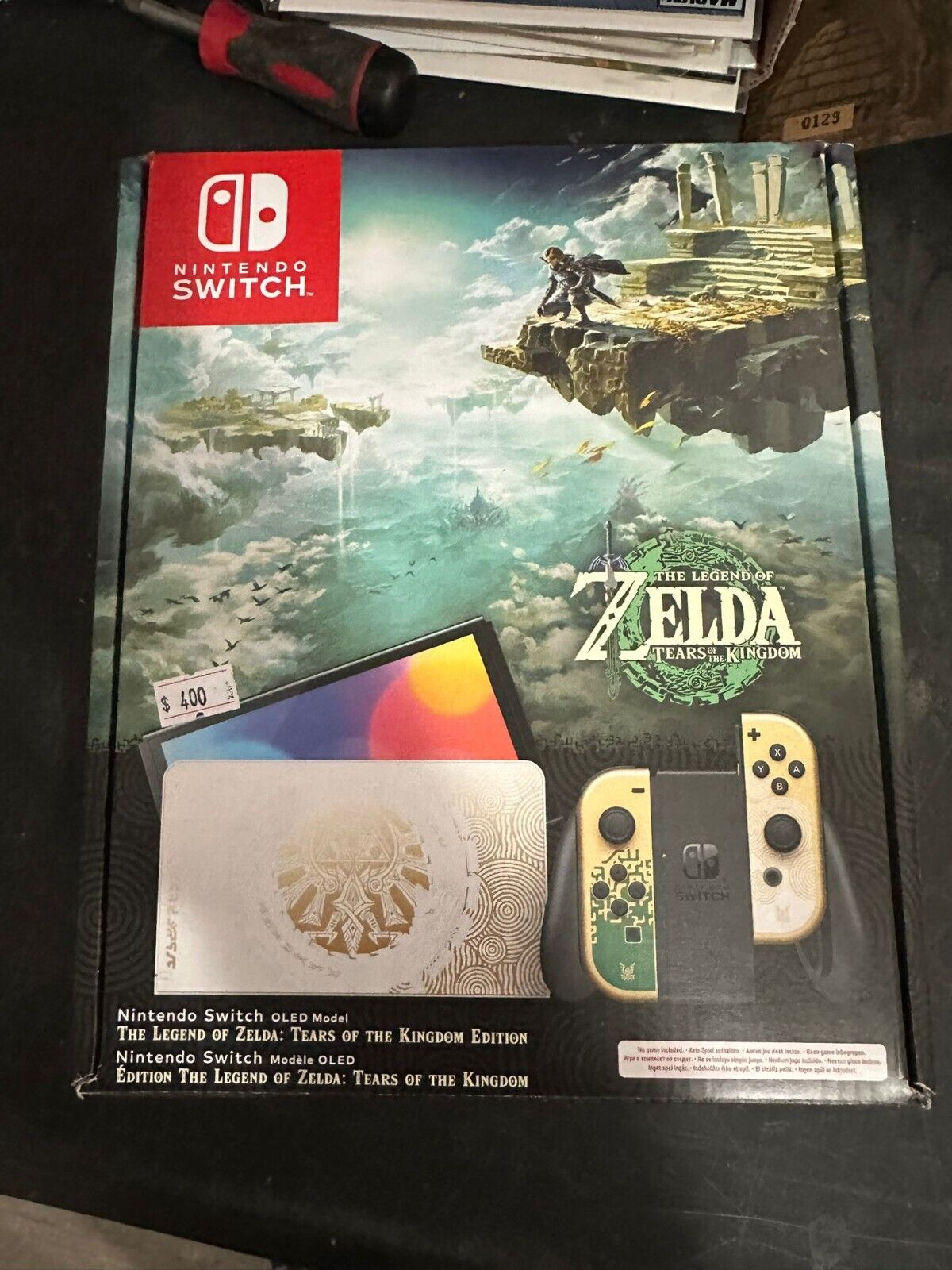 Nintendo OLED Switch Console Legend of Zelda: Tears of the Kingdom Edition