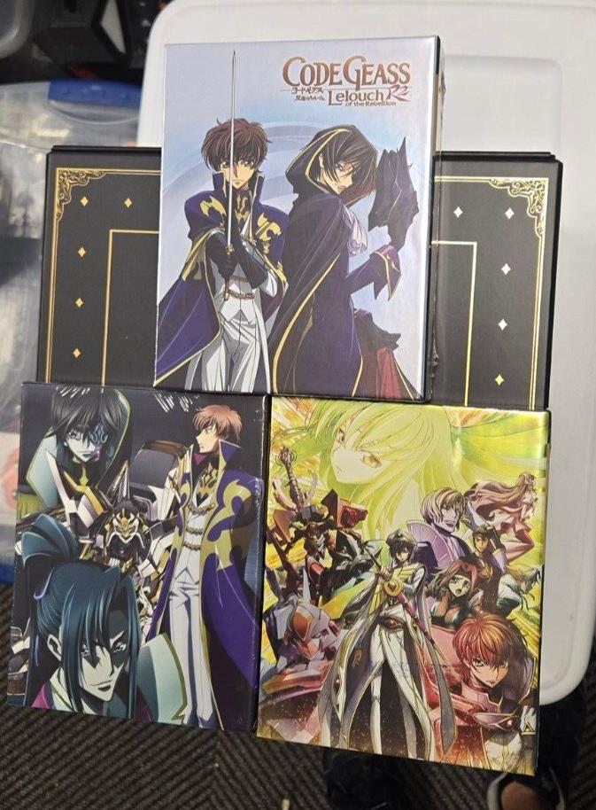 Code Geass Limited Collector's Bluray Complete Set - Sealed