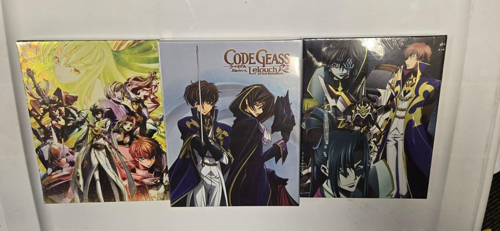 Code Geass Limited Collector's Bluray Complete Set - Sealed