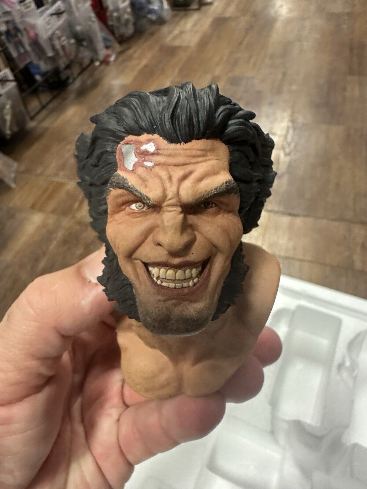 Logan Sideshow Premium Format Exclusive Rare Us Seller Shipper W/ Art box
