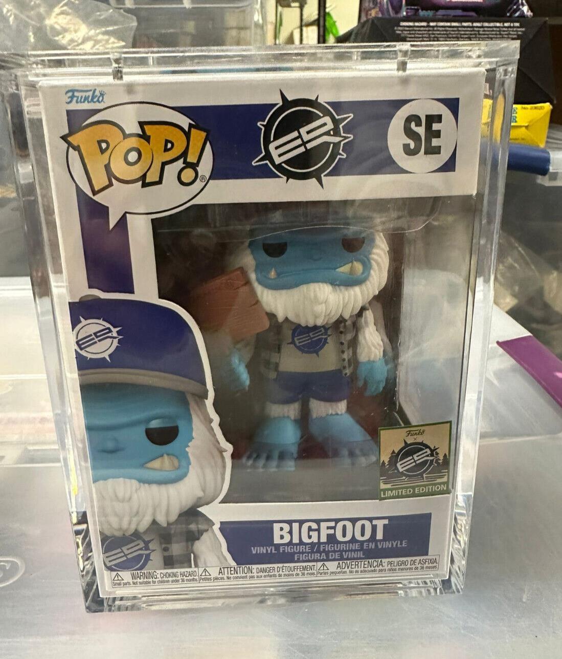 Funko Pop! Earth-Roamer Blue Yetti Bigfoot - Rare PPg 3k