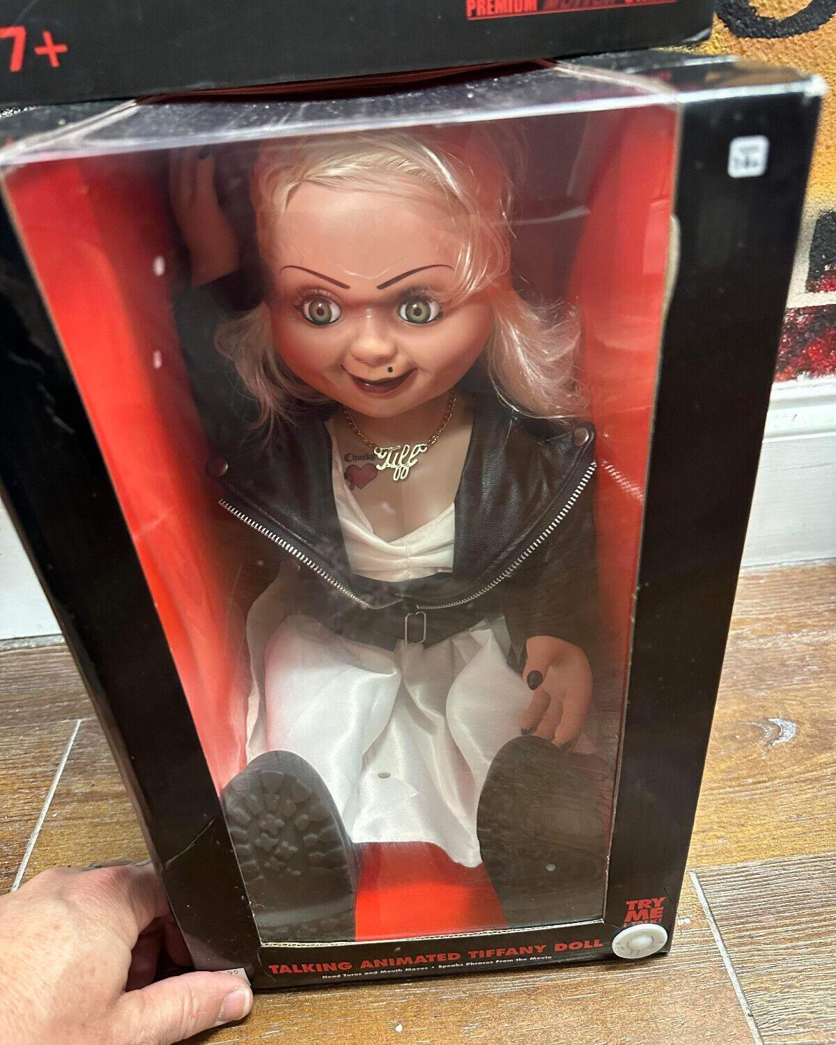 Bride of Chucky Talking Animated Tiffany Doll