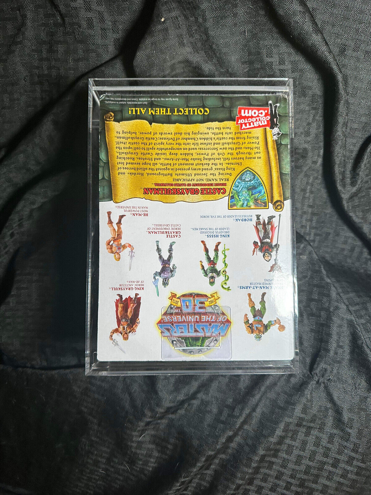 Masters of the Universe Castle Grayskullman Signed by Daniel Benedict