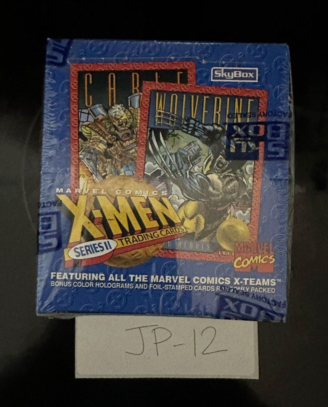 X-Men Series II (2) Trading Card Box, Sealed, SkyBox, Marvel