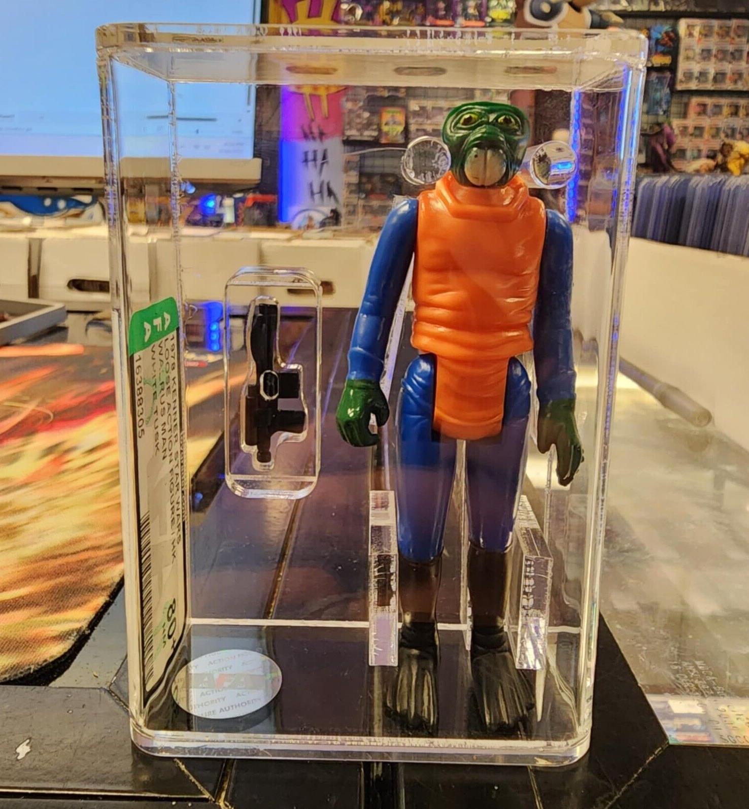 Star Wars Walrus Man Graded Figure AFA 80+