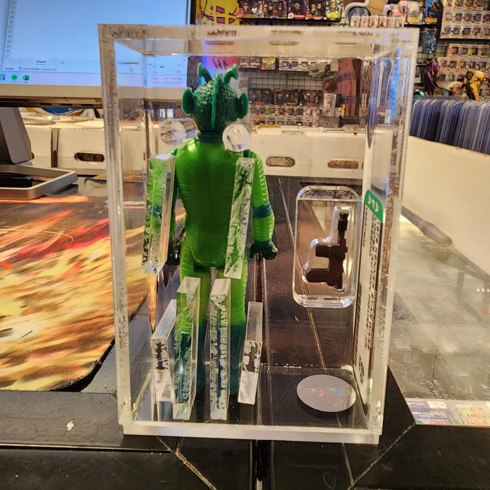 Vintage Star Wars AFA Graded Figure 85+ Greedo