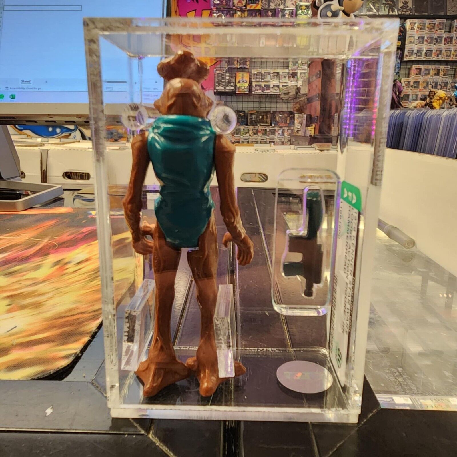 1978 Loose Kenner AFA 80+ Star Wars Cantina Hammerhead Action Figure