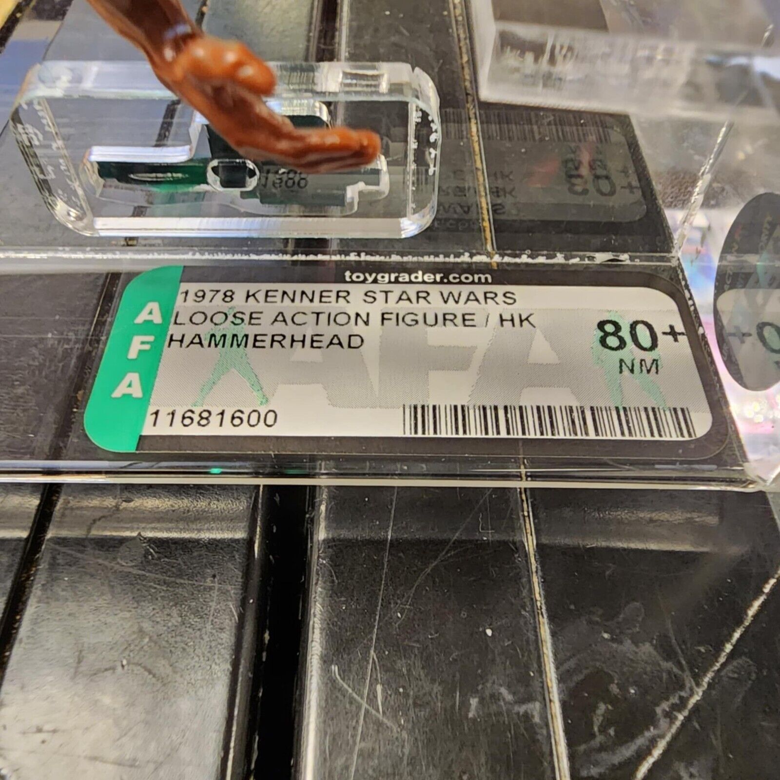 1978 Loose Kenner AFA 80+ Star Wars Cantina Hammerhead Action Figure