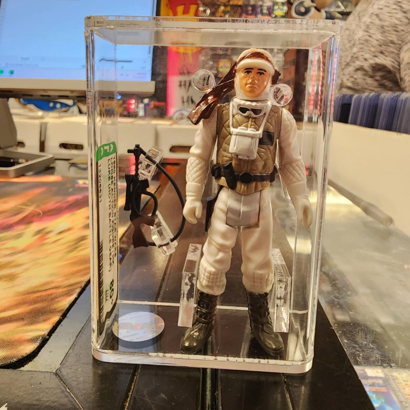 LUKE SKYWALKER HOTH GEAR Vintage Kenner Star Wars AFA 80+